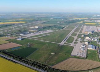 Leipzig/Halle Airport - Luftaufnahme