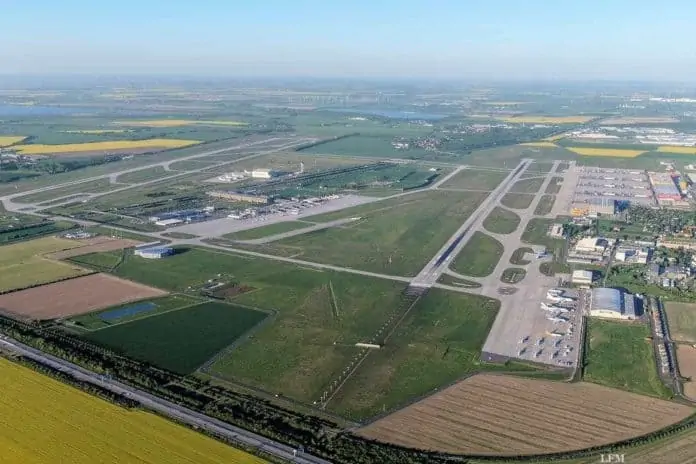 Leipzig/Halle Airport - Luftaufnahme
