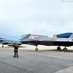 Kampfflugzeug des Typs F-35A Lightning II