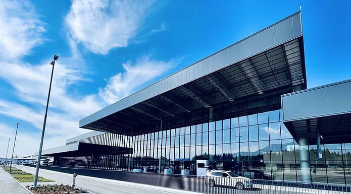 Fraport weiht Passagierterminal am Flughafen Ljubljana ein Passagierterminal am Flughafen Ljubljana