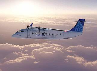 Elektroflugzeug des Typs ES-19 von Heart Aerospace