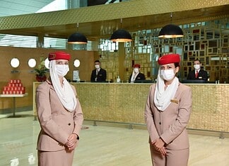 Emirates First-Class-Lounge