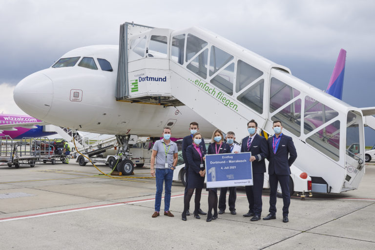 Erstflug nach Marrakesch ab Dortmund Airport, Wizz Air