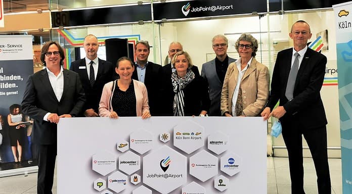 Bundesagentur für Arbeit: Außenposten für Airport Bundesagentur für Arbeit eröffnet mit den Jobcentern der Region am Köln-Bonner Flughafen die Zweigstelle JobPoint@airport.