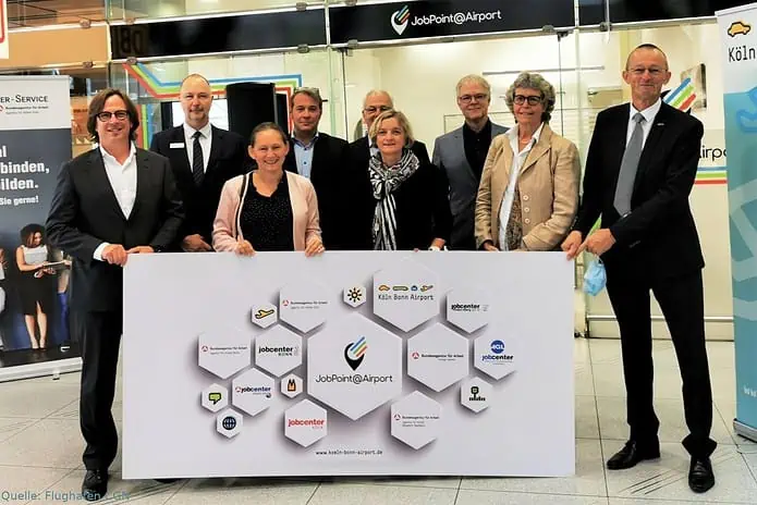 Bundesagentur für Arbeit eröffnet mit den Jobcentern der Region am Köln-Bonner Flughafen die Zweigstelle JobPoint@airport.