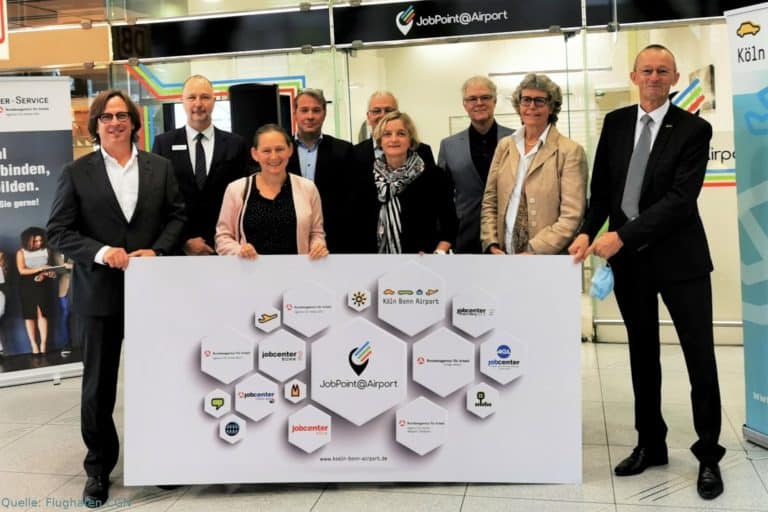 Bundesagentur für Arbeit eröffnet mit den Jobcentern der Region am Köln-Bonner Flughafen die Zweigstelle JobPoint@airport.