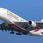 Emirates-Flaggschiff Airbus A380