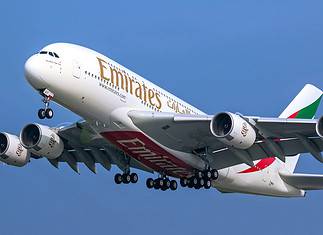 Emirates Group achieves new record half-year result Emirates flagship Airbus A380