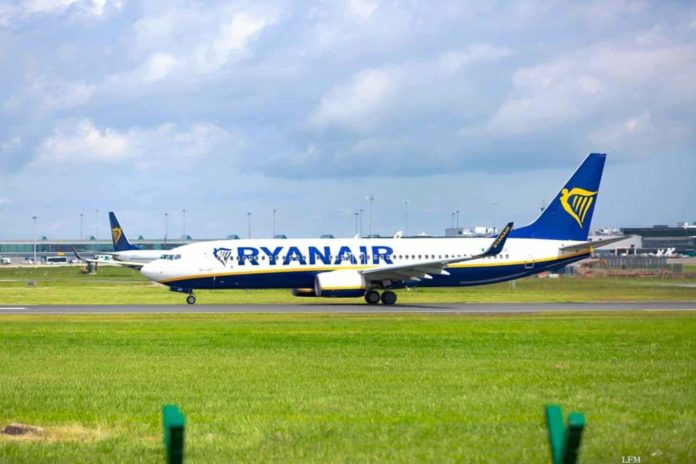 Ryanair am Flughafen