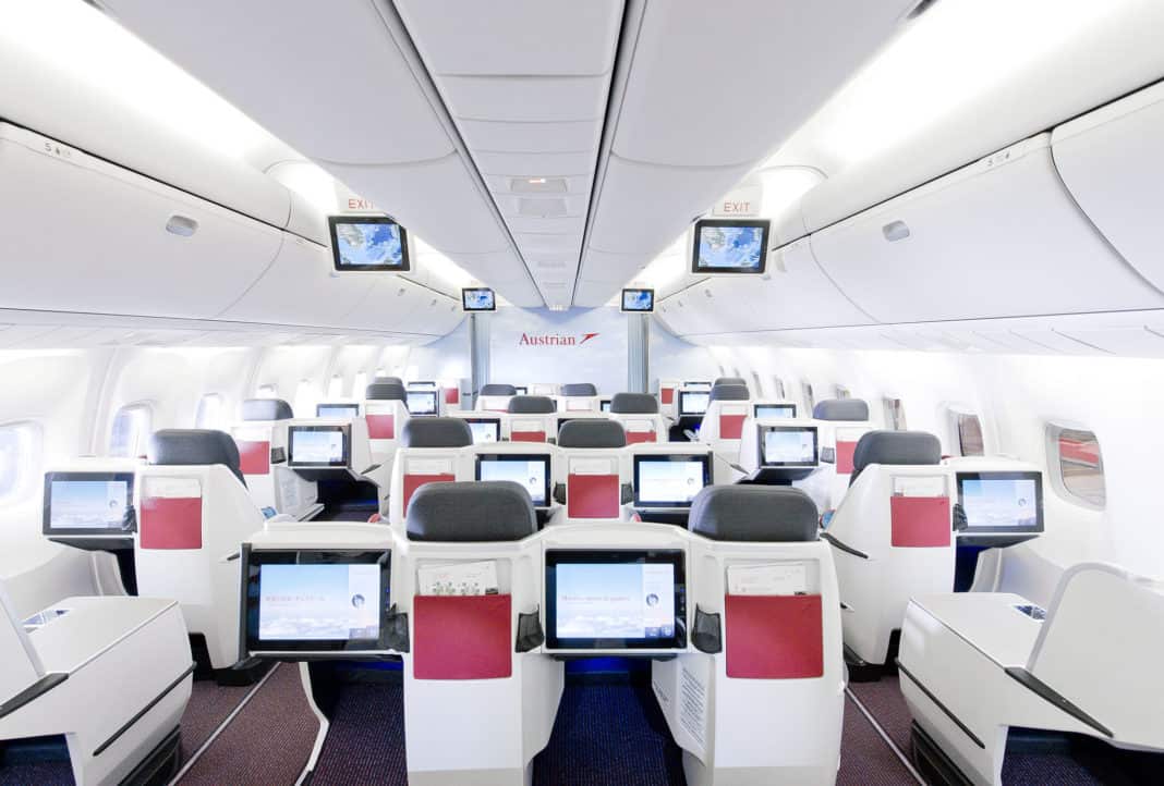 Neue Austrian Langstrecken-Kabine - Business Class 1