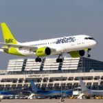 airBaltic am Flughafen Stuttgart