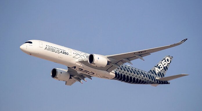 Airbus A350F unter 111 Flugzeugen von Airbus für ALC Airbus A350