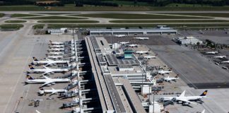 Flughafen München Terminal 2 und das Satellitengebäude