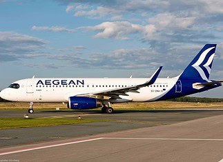 Aegean Airlines am Flughafen Nürnberg