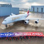 Emirates erhält seine 123. A380 und komplettiert A380-Flotte