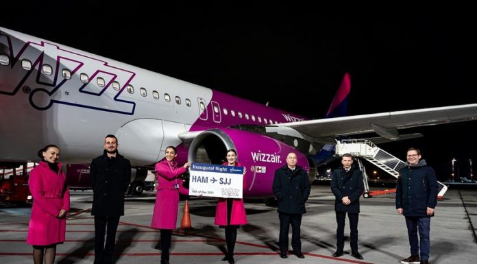 Wizz Air Erstflüge nach Sarajevo und Banja Luka ab Flughafen Hamburg Wizz Air feiert Erstflüge nach Sarajevo und Banja Luka ab Flughafen Hamburg