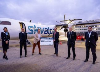 Hamburg Airport: Sky Alps feiert Erstflug nach Bozen-Südtirol