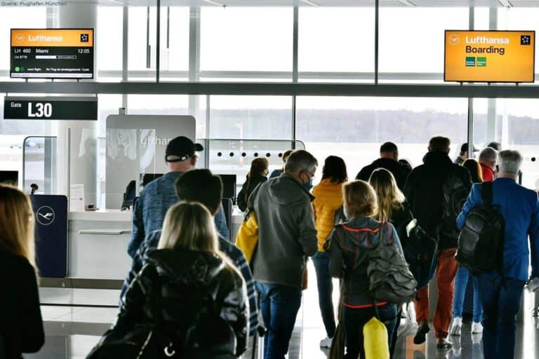 Satellit des Terminals 2 am Münchner Flughafen