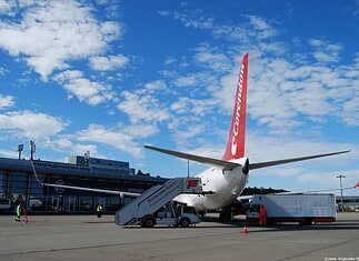 Corendon Airlines am Flughafen Friedrichshafen