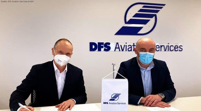 DFS Aviation Services unterzeichnet MoC mit Croatia Control Andreas Pötzsch, Geschäftsführer DFS Aviation Services, und Teo Bratinĉević, Executive Director of Corporate Functions bei Croatia Control unterzeichnen Memorandum of Cooperation