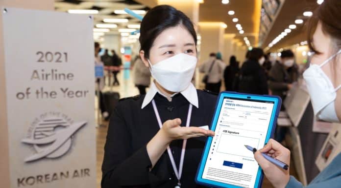 Korean Air: Elektronisches Dokumentensystem für Reisende Korean Air führt elektronisches Dokumentensystem e-DOC ein