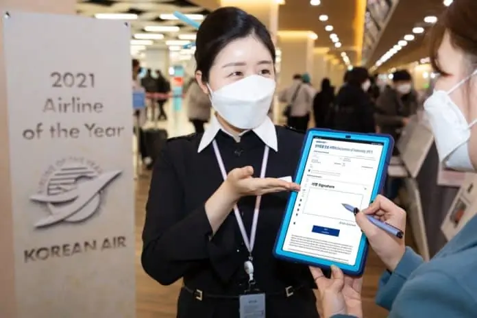 Korean Air führt elektronisches Dokumentensystem e-DOC ein