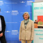 Michael Hoppe (BARIG) and Petra Weigand-Datz (Schule für Touristik)