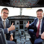 Stefan Beveridge, CEO Eurowings Europe, und Jens Bischof, CEO Eurowings