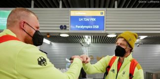 Lufthansa fliegt deutsches Paralympics-Team nach Peking