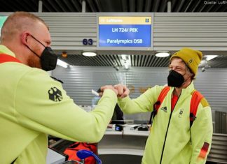 Lufthansa fliegt deutsches Paralympics-Team nach Peking