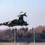 Deutsche Eurofighter der Bundeswehr sichern Luftraum über Polen
