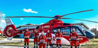 Rettungshubschrauber der DRF Luftrettung erfüllten Sondereinsätze