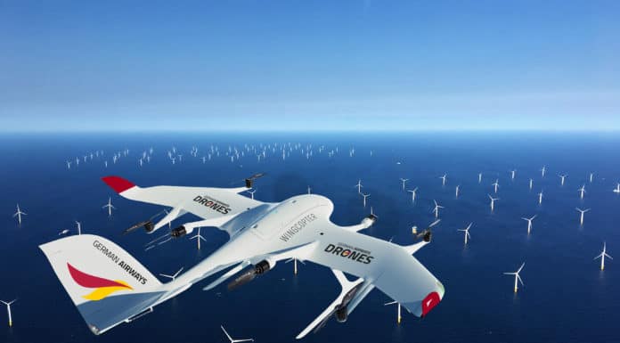 German Airways und Wingcopter vereinbaren Drohnen-Kooperation German Airways und Wingcopter vereinbaren Drohnen-Kooperation