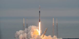 Start von Falcon 9 mit dem deutschen Umweltsatelliten EnMAP: Am 01. April 2022 um 18:24 Uhr Mitteleuropäischer Sommerzeit (12:24 Uhr Ortszeit) ist der deutsche Umweltsatellit EnMAP an Bord einer Falcon-9-Rakete des US-amerikanischen Raumfahrtkonzerns SpaceX von Cape Canaveral in Florida ins All gestartet.