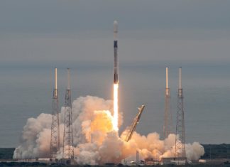 Start von Falcon 9 mit dem deutschen Umweltsatelliten EnMAP: Am 01. April 2022 um 18:24 Uhr Mitteleuropäischer Sommerzeit (12:24 Uhr Ortszeit) ist der deutsche Umweltsatellit EnMAP an Bord einer Falcon-9-Rakete des US-amerikanischen Raumfahrtkonzerns SpaceX von Cape Canaveral in Florida ins All gestartet.