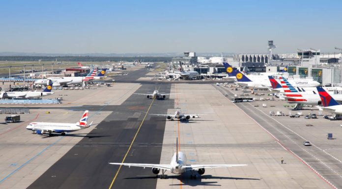 Flugvermessung der Centerbahn am Fraport: ILS per Flugzeug kalibriert Centerbahn des Frankfurter Flughafens