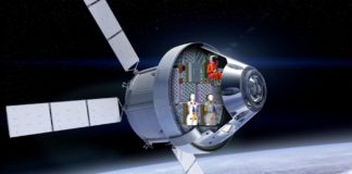 Die "Crew" der Artemis-1-Mission zum Mond: Die beiden Messpuppen des Experiments MARE (Matroshka AstroRad Radiation Experiment), die mit der ersten Mission Artemis 1 der NASA zum Mond fliegen, nehmen zwei der Passagiersitze der Orion-Kapsel ein (Sitz #3 und Sitz #4).