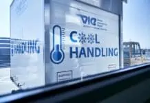 Cool Trailer des Vienna Pharma Airport Handling Centers