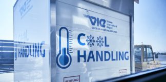 Cool Trailer des Vienna Pharma Airport Handling Centers