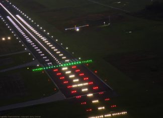 ILS-Vermessung am Bodensee-Airport Friedrichshafen