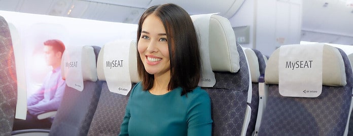 Air Astana Passagier
