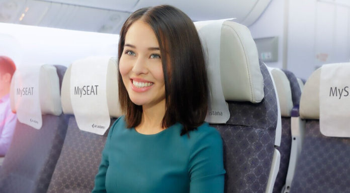 Air Astana ermöglicht ab sofort wieder Online-Check-in Air Astana Passagier