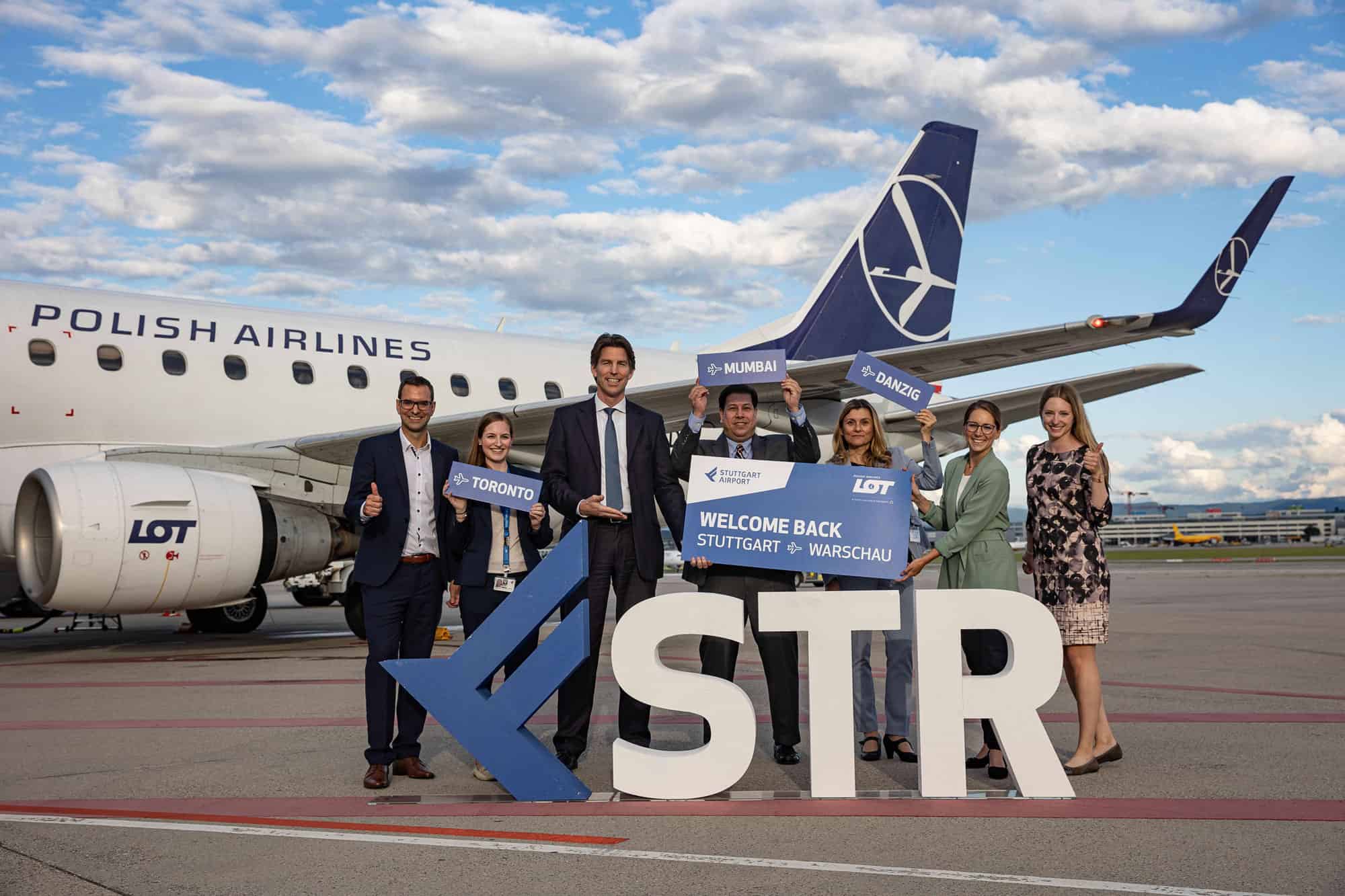 LOT Polish Airlines ist zurück in Stuttgart
