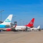 KLM-Corendon-Privatjets-Tower-Terminal am Flughafen Nürnberg