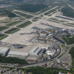 Flughafen Zürich - Luftaufnahme