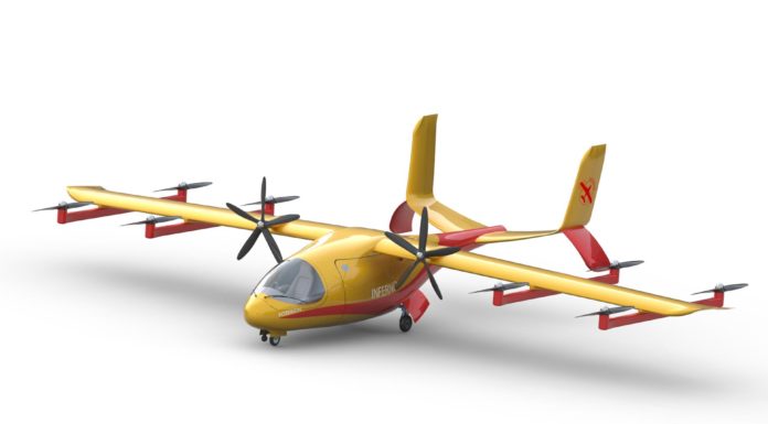 Löschflugzeug INFERNO auf Platz 1 der DLR Design Challenge INFERNO vom Siegerteam der Universität Stuttgart