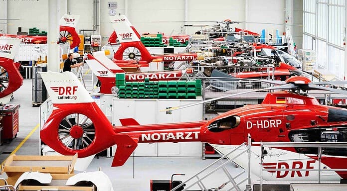 Hubschrauberfachmesse European Rotors: Rettungswinde bei Spezialisten DRF Luftrettung