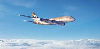 A380 von Etihad Airways