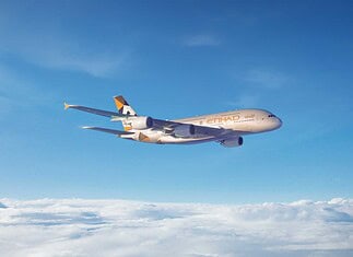 A380 von Etihad Airways