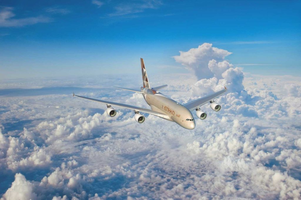 A380 von Etihad Airways
